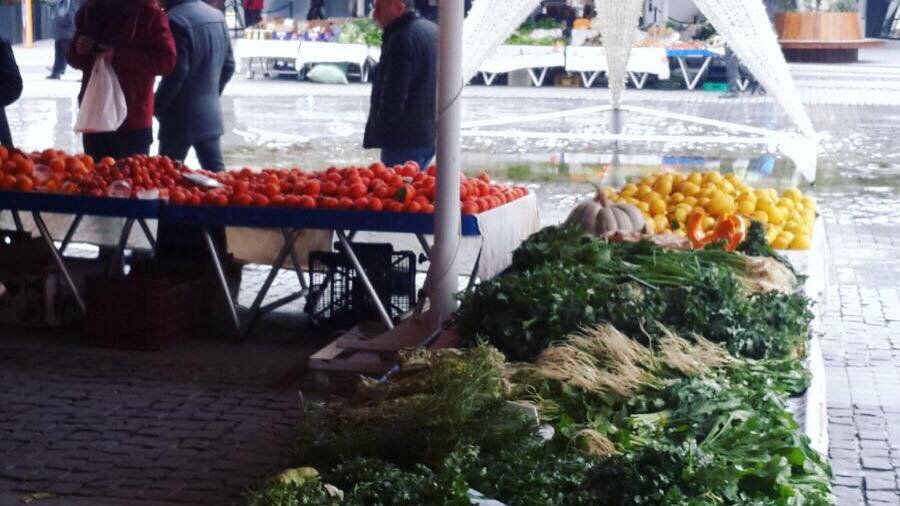 İzmit organik pazar doğal ürün standı